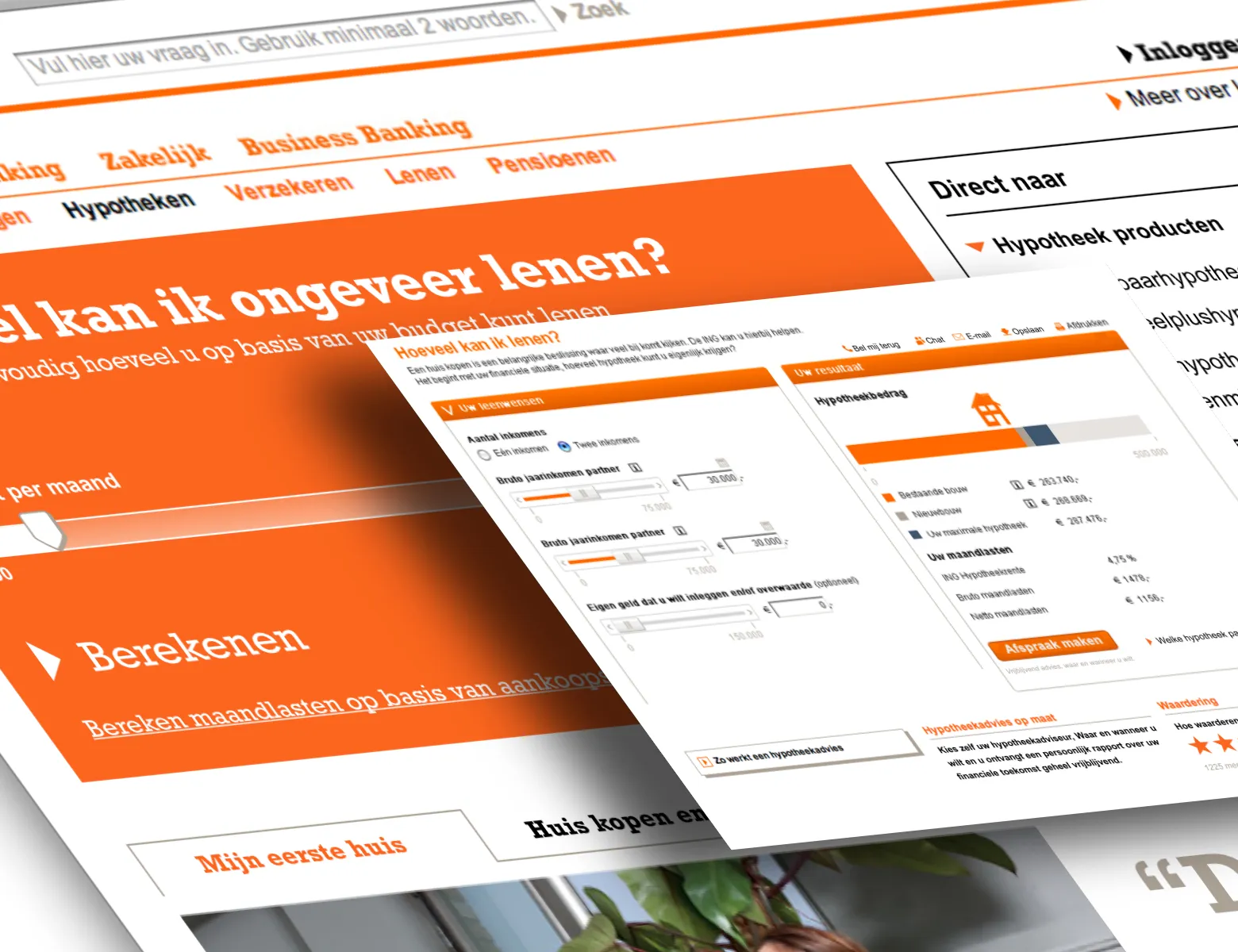 Bereken hypotheek